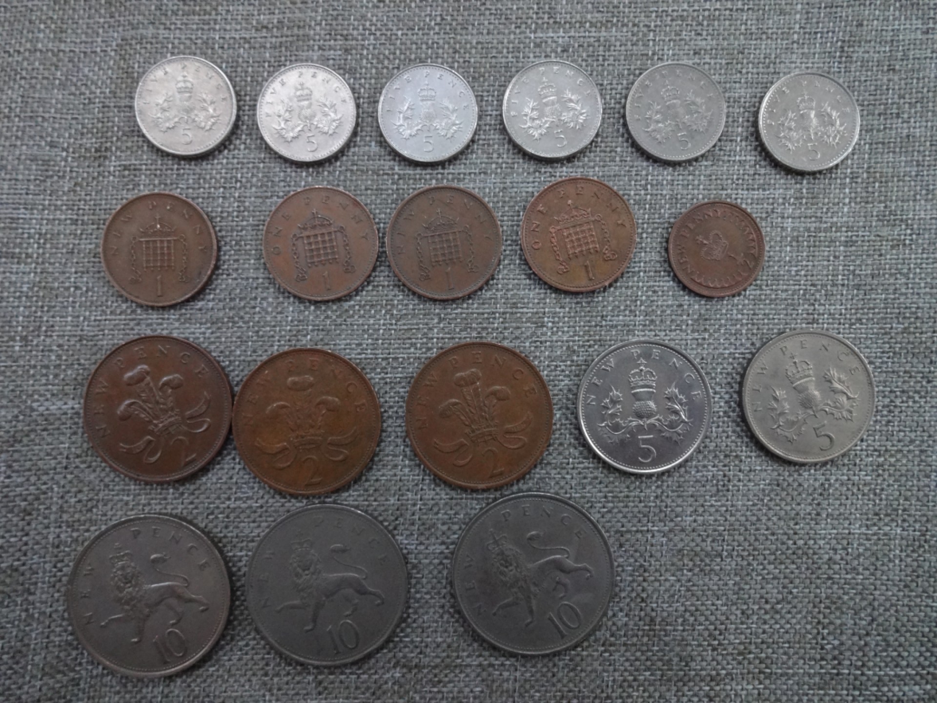 娃娃家-三月、第六场 英国便士-19枚起拍