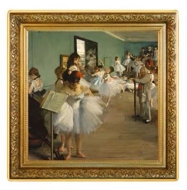 【海寧潮】拍卖第六十四期 - 【海寧潮】纽埃2021世界名画系列德加《舞蹈课》1盎司银币原价850