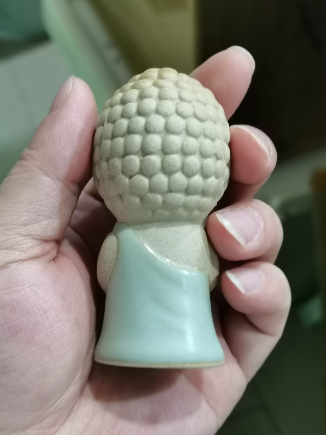 爱淘收藏第22期汝钧哥瓷 全品汝窑小立佛