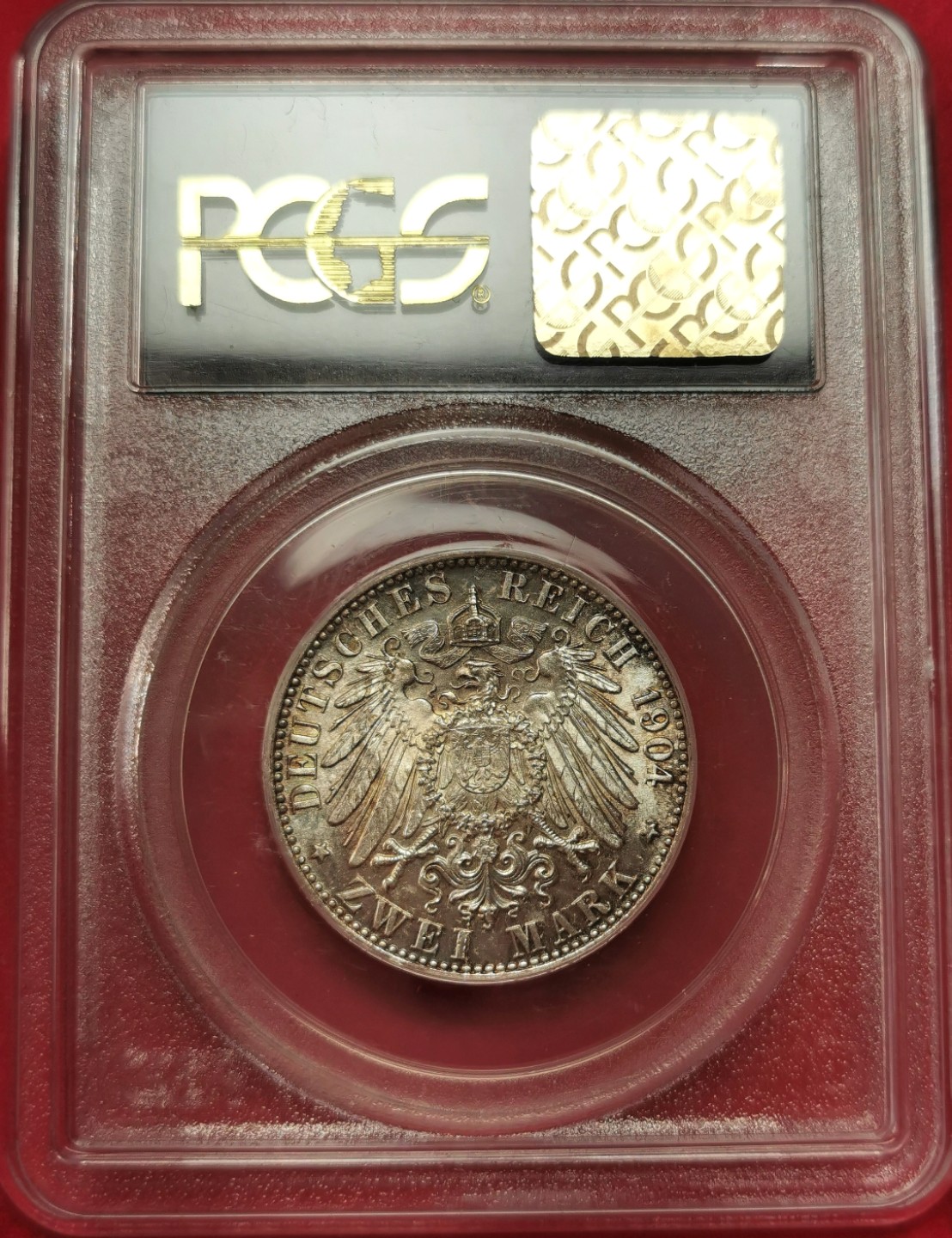 凡希社世界钱币微拍第二百三十二期 1904J不来梅2马克PCGS-MS66顶级品质！