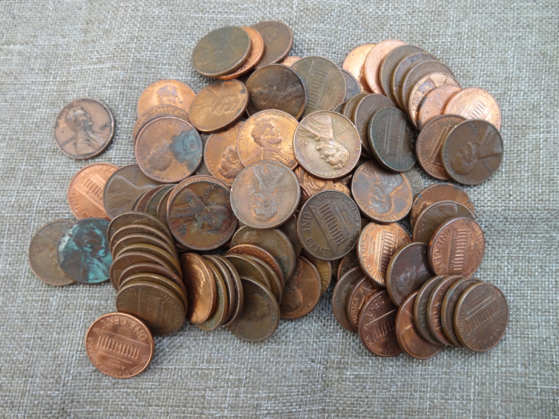 娃娃家-三月、第六场 美国1美分- 100枚起拍