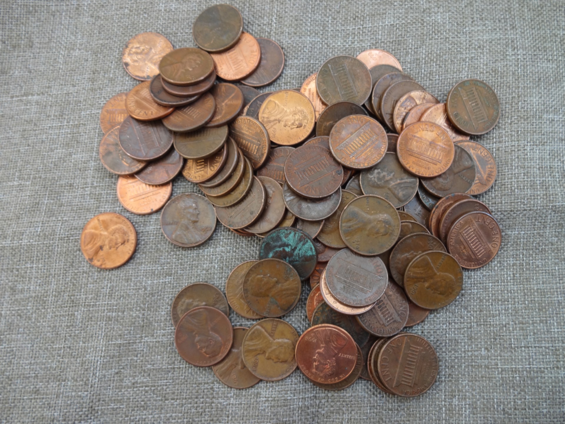 娃娃家-三月、第六场 美国1美分- 100枚起拍