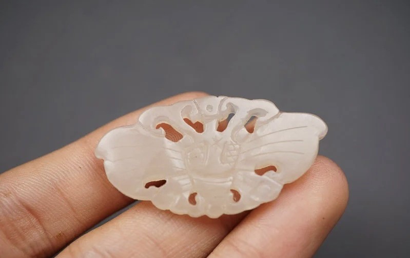 ｜冷门出品｜精选专拍·第贰拾场· 和田玉｜苏工精雕·白玉蝶舞挂件