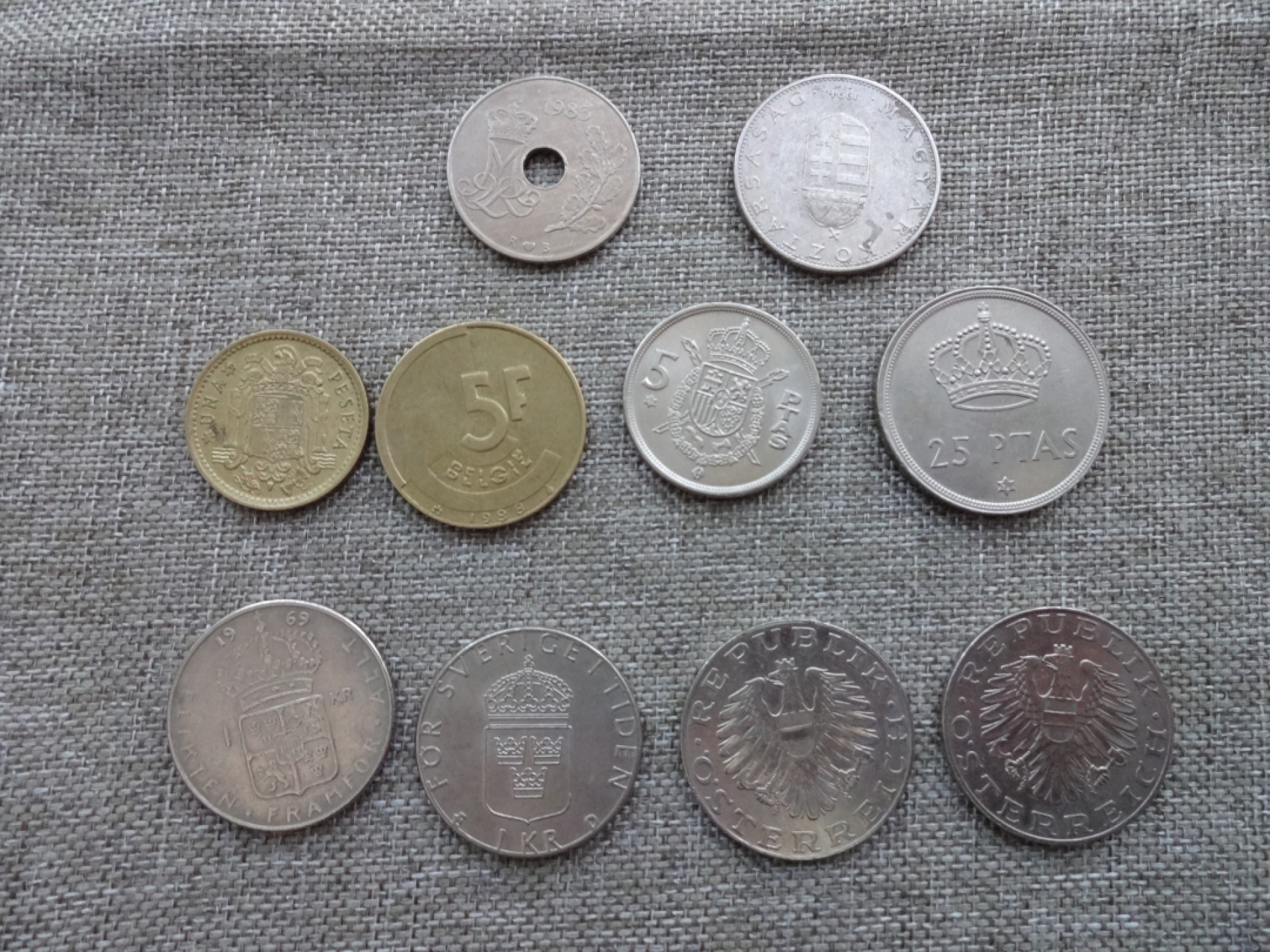 娃娃家-三月、第六场 欧洲散币 -10枚起拍