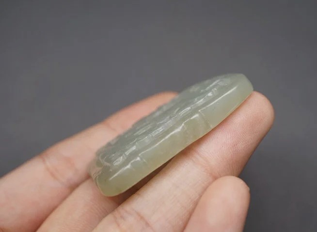 ｜冷门出品｜精选专拍·第贰拾场· 和田玉｜明清风｜苏工精雕·嬉戏人物牌挂件
