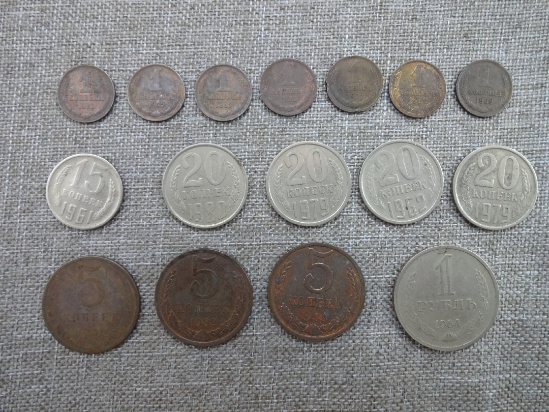 娃娃家-三月、第六场 前苏联小戈比-16枚起拍