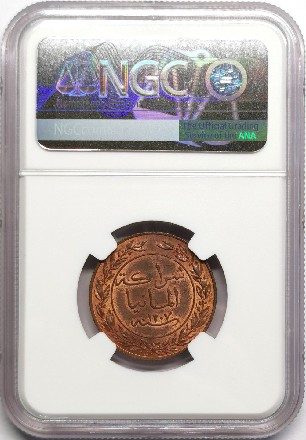 凡希社世界钱币微拍第二百三十二期 1890德属东非PESA铜币NGC-MS63铜色极佳！