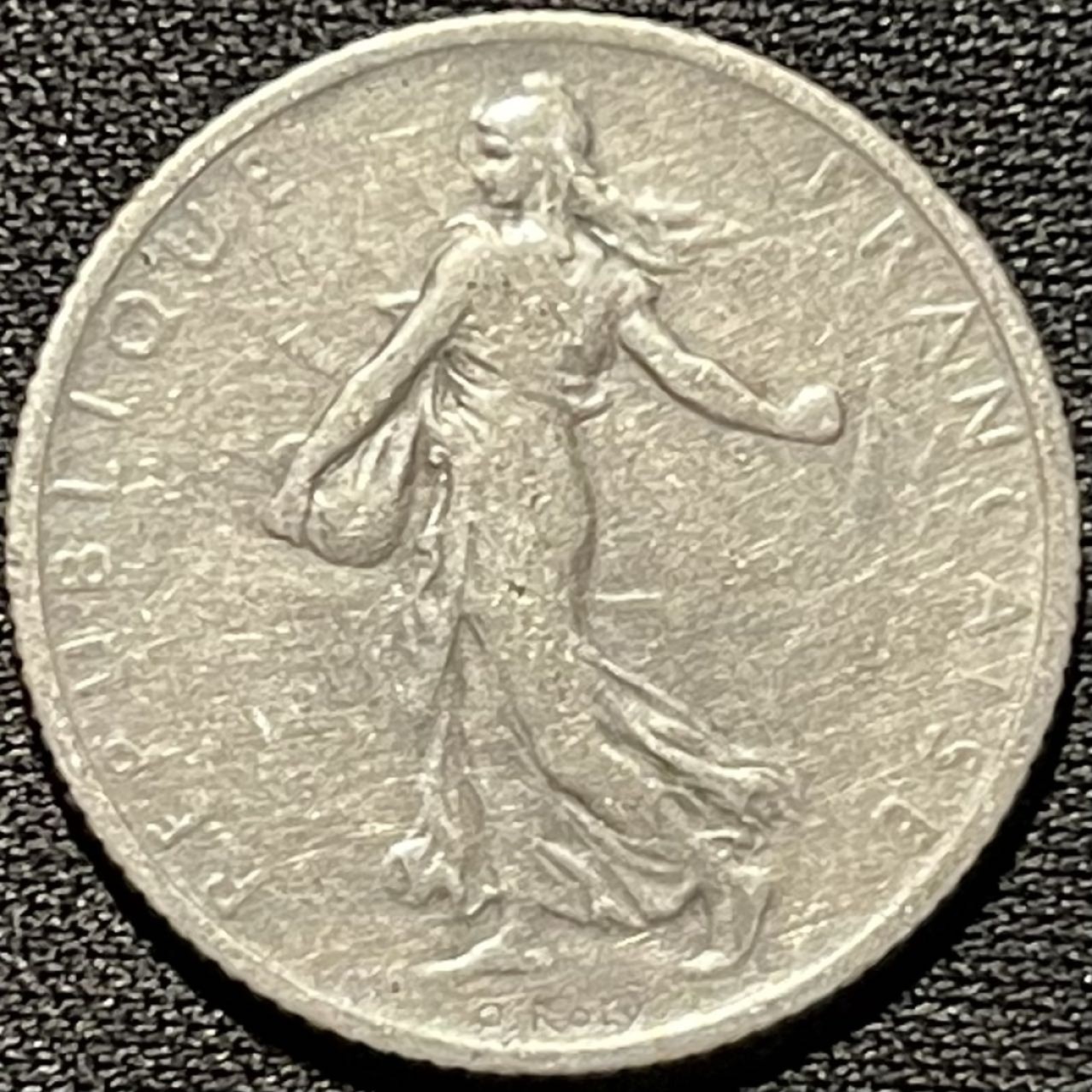 紫瑗钱币——第273期拍卖 法国 1918年 播种女神 1法郎 5克 0.835银