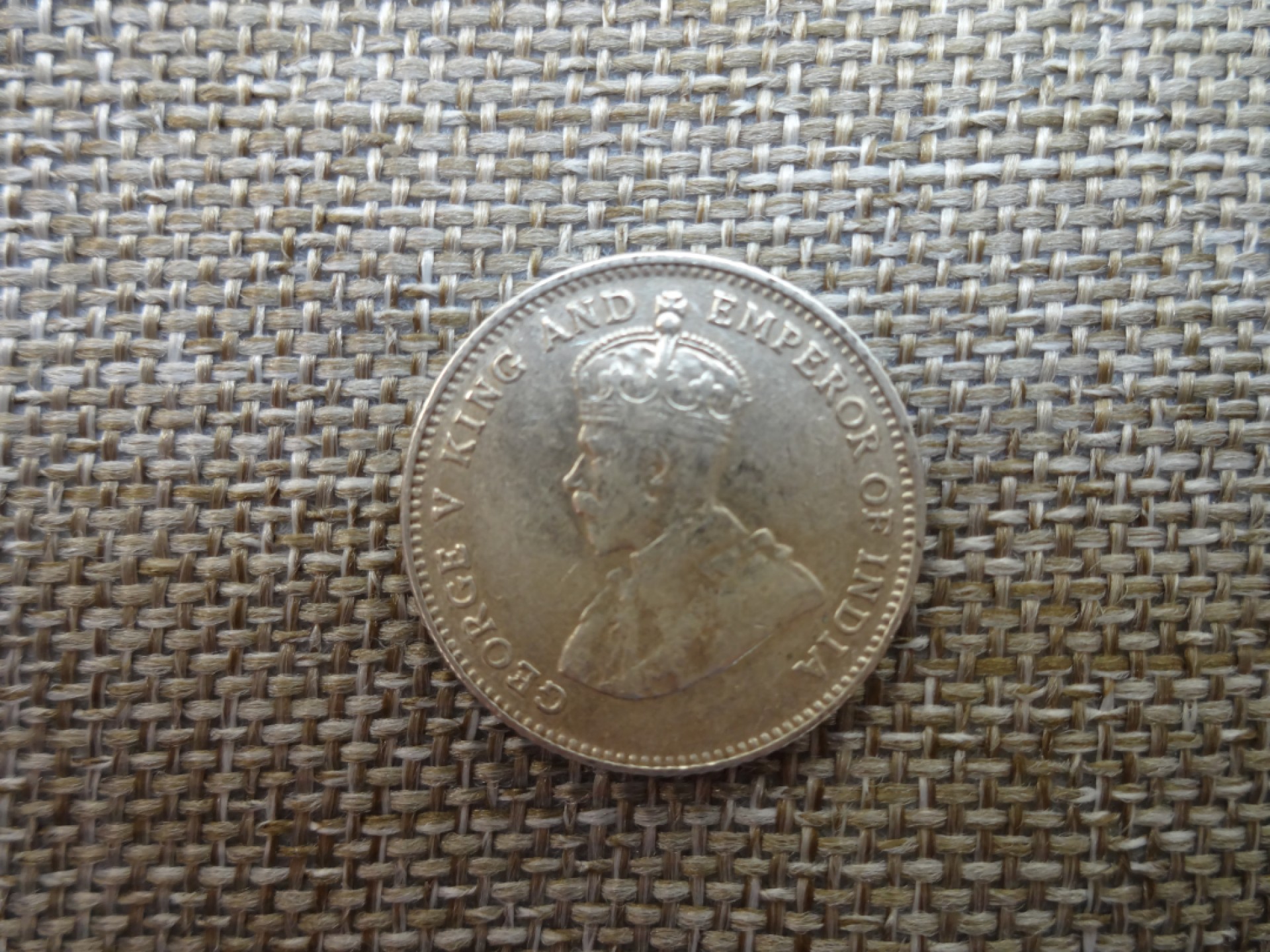 娃娃家-三月、第六场 英属海峡殖民地乔治五世头像带光好品10分银币- 1枚起拍