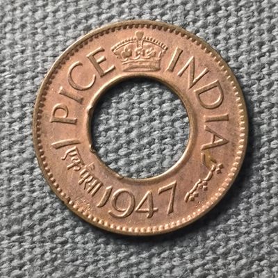 第四十六期 三月第七拍 - 3.7.1英属印度1派沙铜币