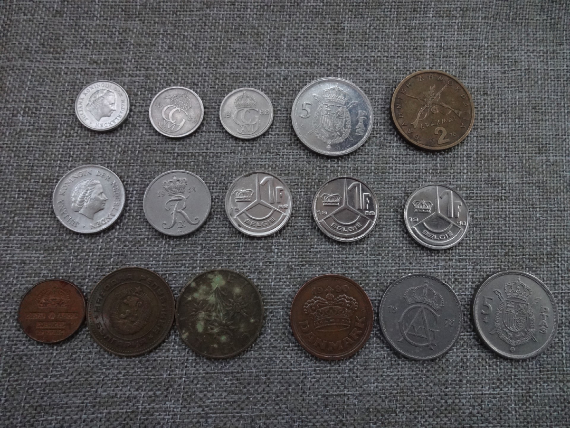 娃娃家-三月、第六场 欧洲散币 -16枚起拍