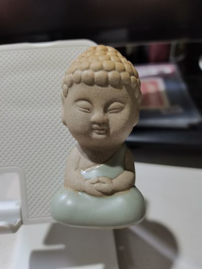 杂七杂八 - 全品汝窑小坐佛