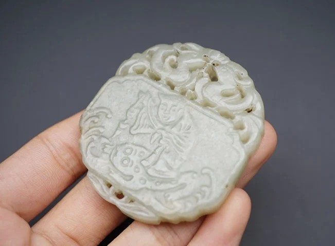 ｜冷门出品｜精选专拍·第贰拾场· 和田玉｜明清风｜苏工精雕·刘海戏金蟾挂件