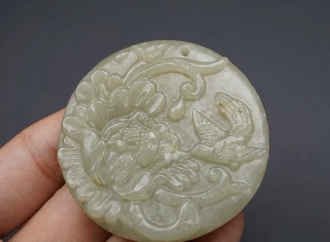 ｜冷门出品｜精选专拍·第贰拾场· 和田玉｜明清风｜苏工精雕·花鸟牌玉牌