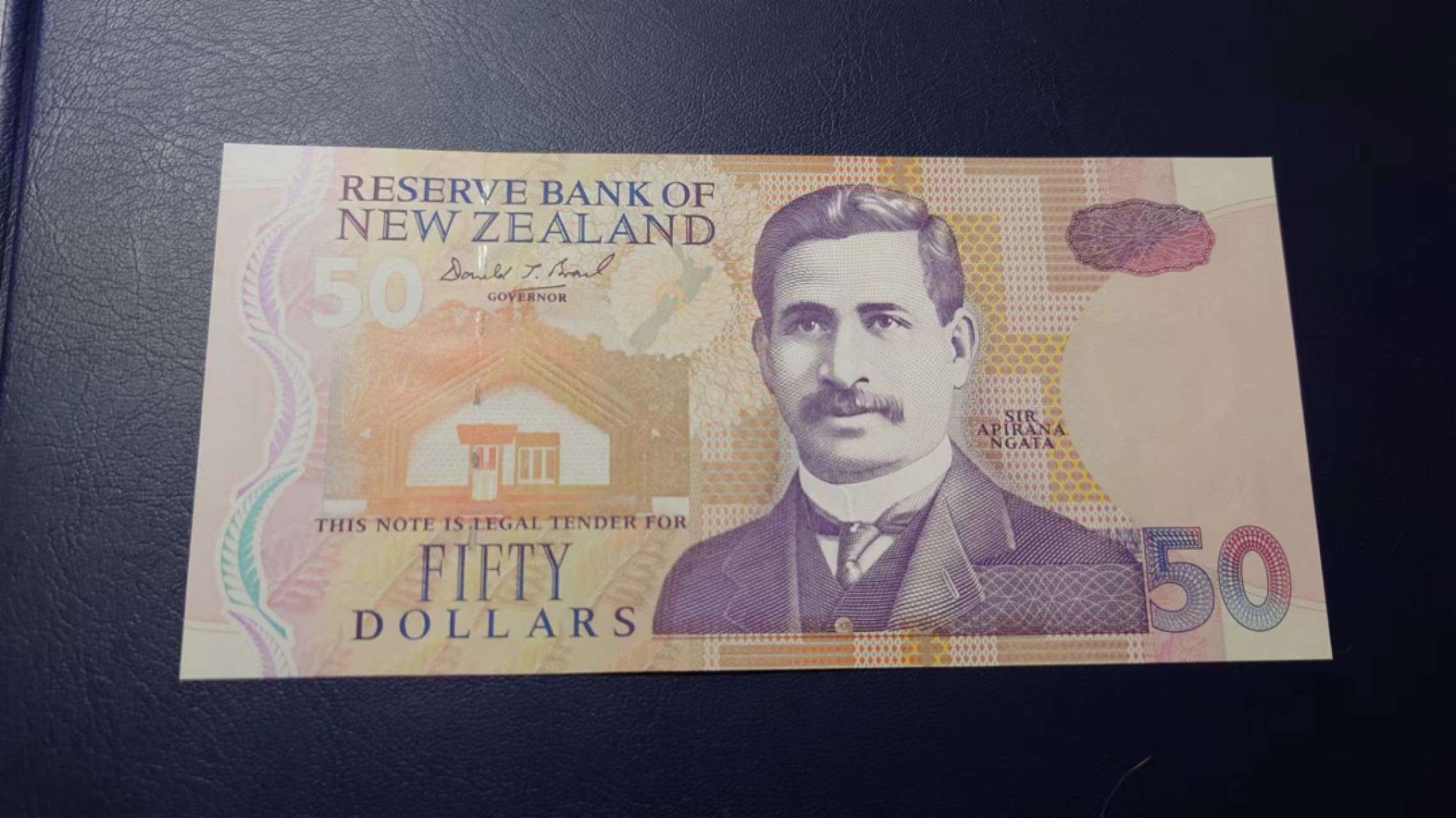 【世界钱币收藏】精选微拍第57期暨2023年第四期 裸钞专场 1992年新西兰50元 纸钞纪念钞 全新绝品 全程无4