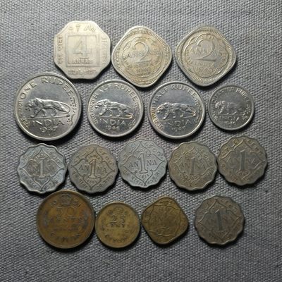 第四十六期 三月第七拍 - 3.7.50英属印度，含4安娜