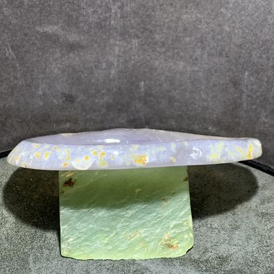 重器天然冰纹原皮玛瑙巧雕观音菩萨大 牌子一块 重器天然冰纹原皮玛瑙巧雕观音菩萨大 牌子一块