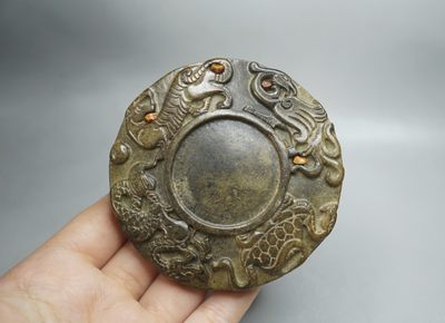｜国潮古風｜精选专拍｜·第柒场· - 地方玉瑞兽砚台