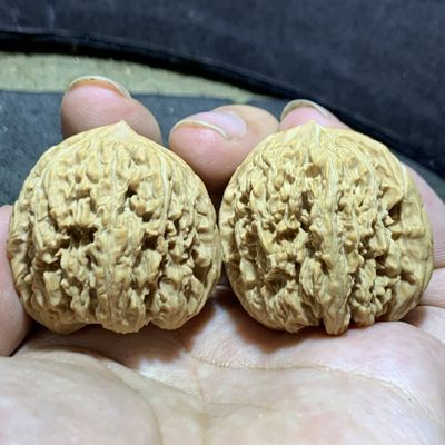 精美小众137狮子头文玩核桃一对 - 精美小众137狮子头文玩核桃一对