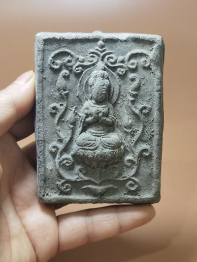 背铭文佛教砖 - 背铭文佛教砖