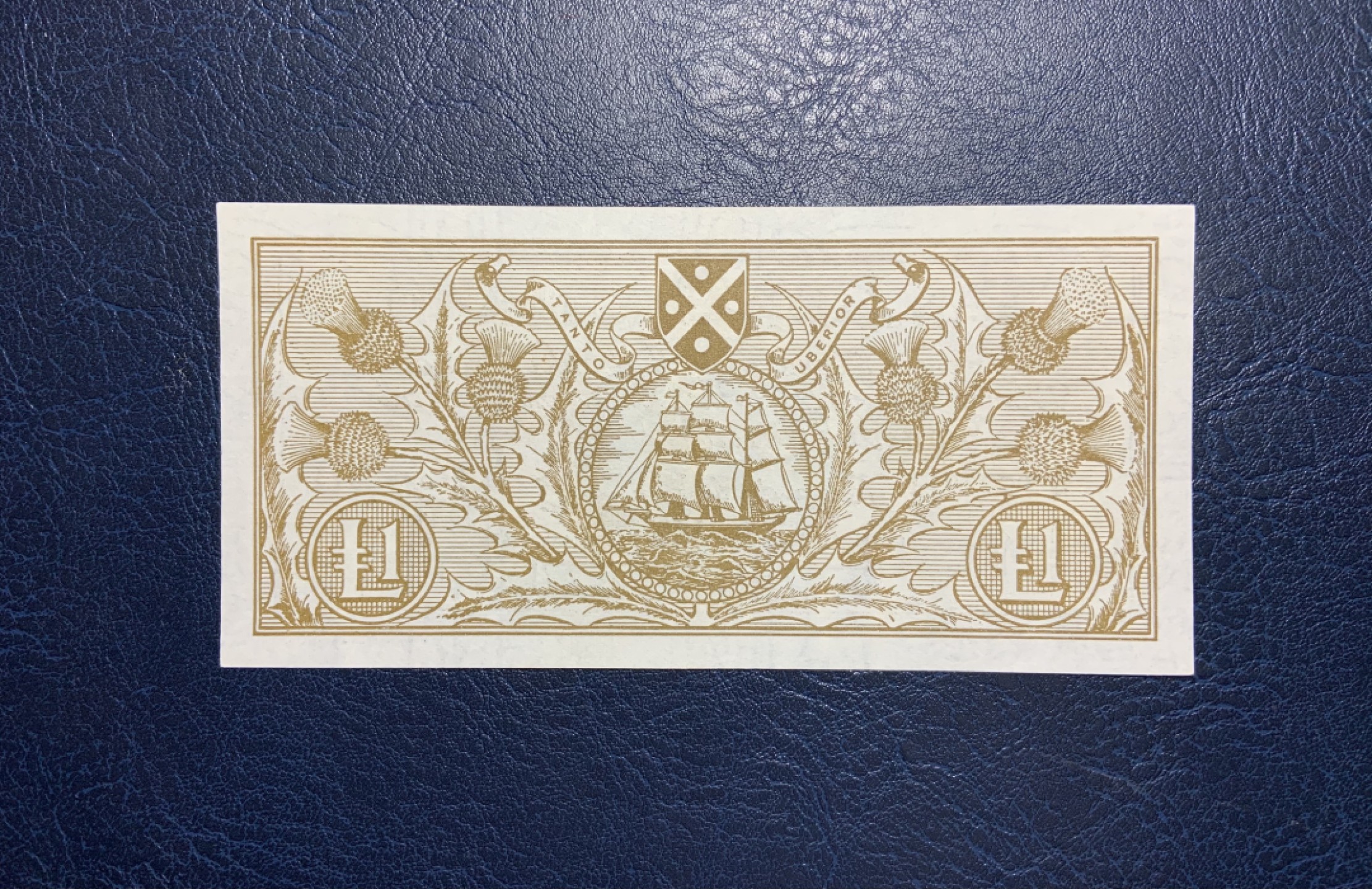 收藏联盟Quantum Auction 第241期拍卖  苏格兰1965年1镑 品相AU-