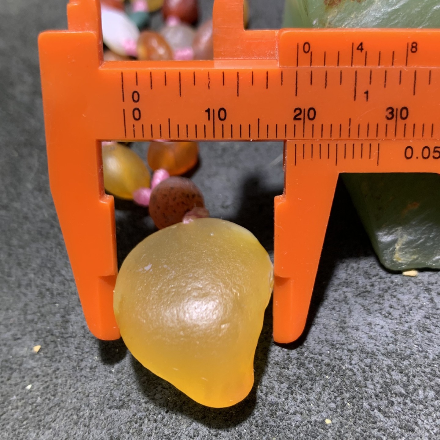 精美罕见天然阿拉善糖果玛瑙项链一条，