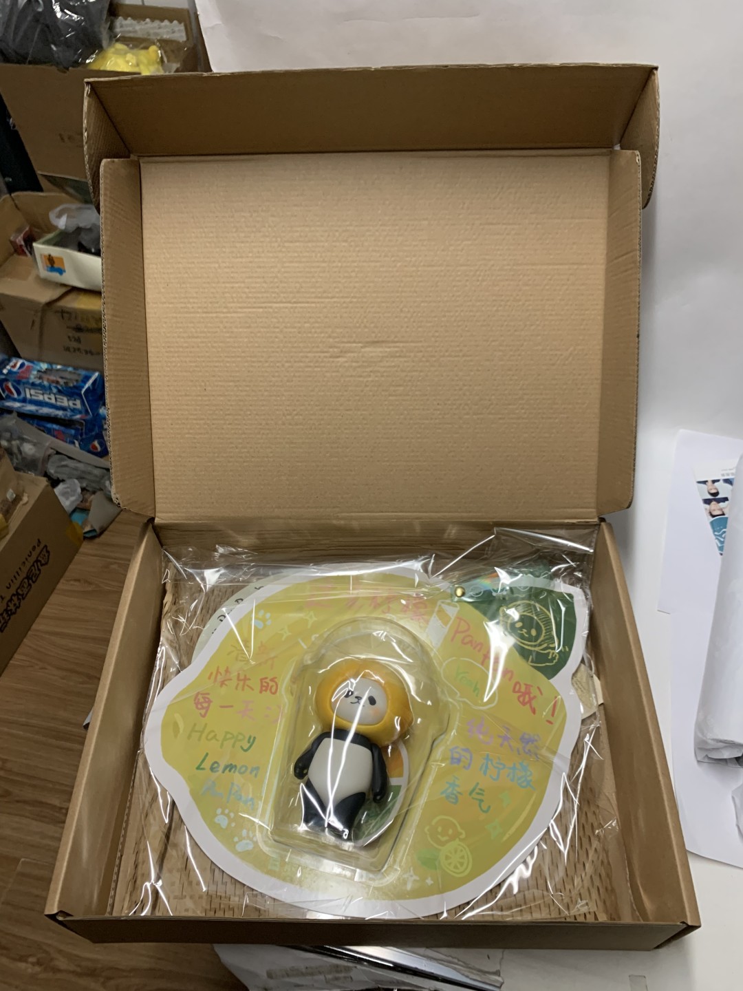 零元拍：全新 白熊百货Planetbear 产自Panpan果园的柠檬潘潘 Lemon Panpan 有柠檬香气 花花～
