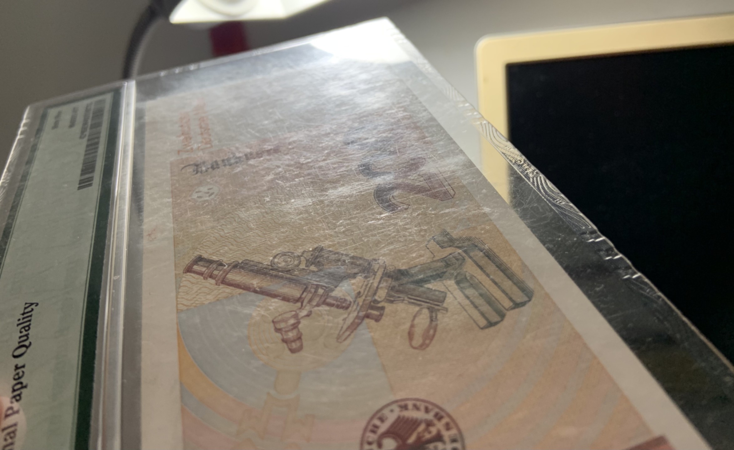 收藏联盟Quantum Auction 第241期拍卖  德国联邦1989年200马克 PMG65 补号 诺贝尔奖得主  梅毒特效药666发现者 艾尔利希