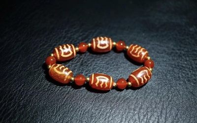 ｜冷门出品｜精选专拍·第捌场· - 西亚老玛瑙天珠手串｜尺寸：1.8*1.25