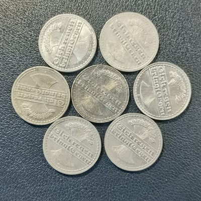 🎉🎊乐享宝藏💎💰~20230324专场 7枚德国50芬尼