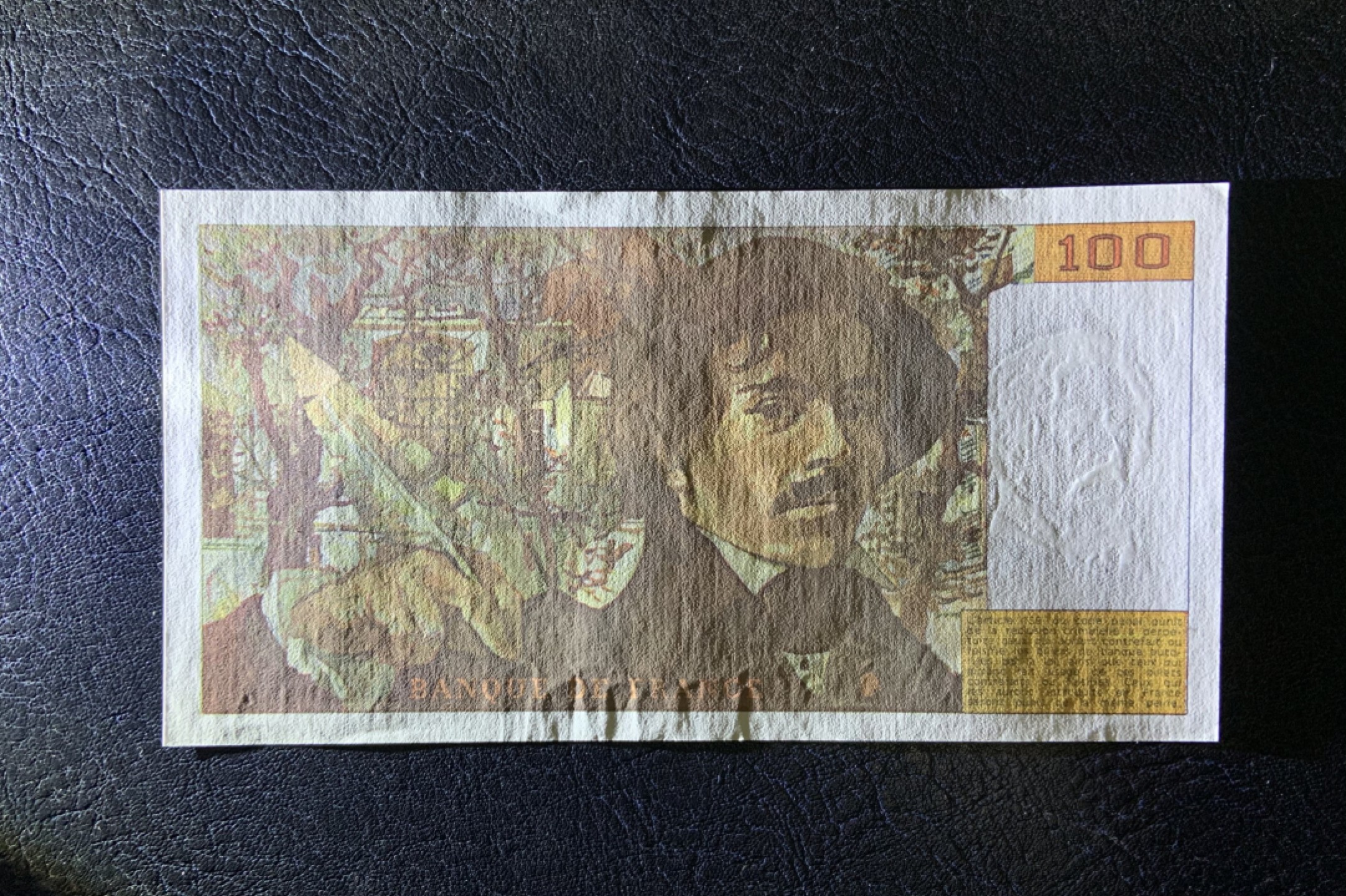 收藏联盟Quantum Auction 第241期拍卖  法国1990年100法郎 品相UNC- 无针孔 《自由引导人民》