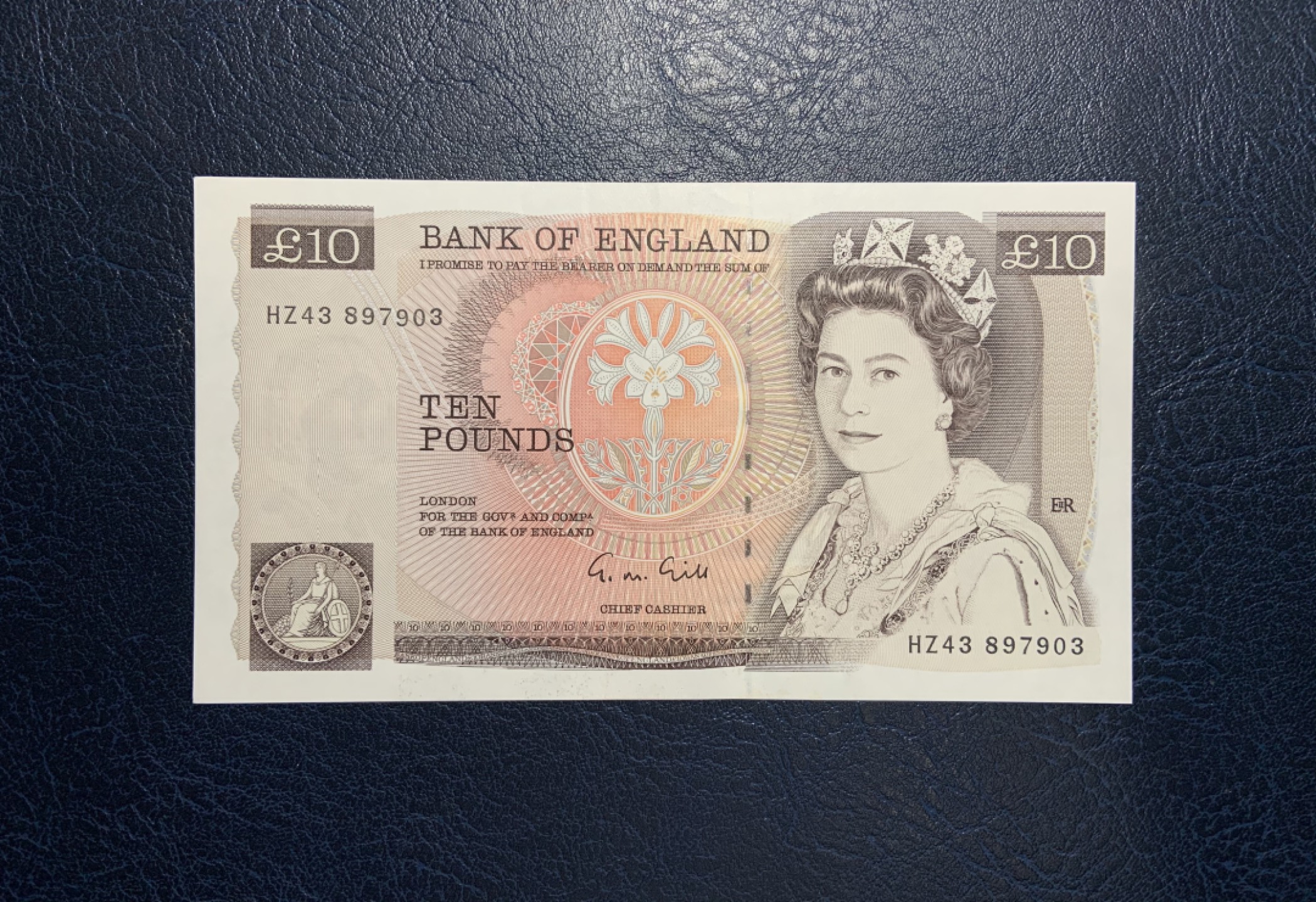 收藏联盟Quantum Auction 第241期拍卖  英国1988-91年10镑 品相UNC-  近代护理学奠基人 南丁格尔