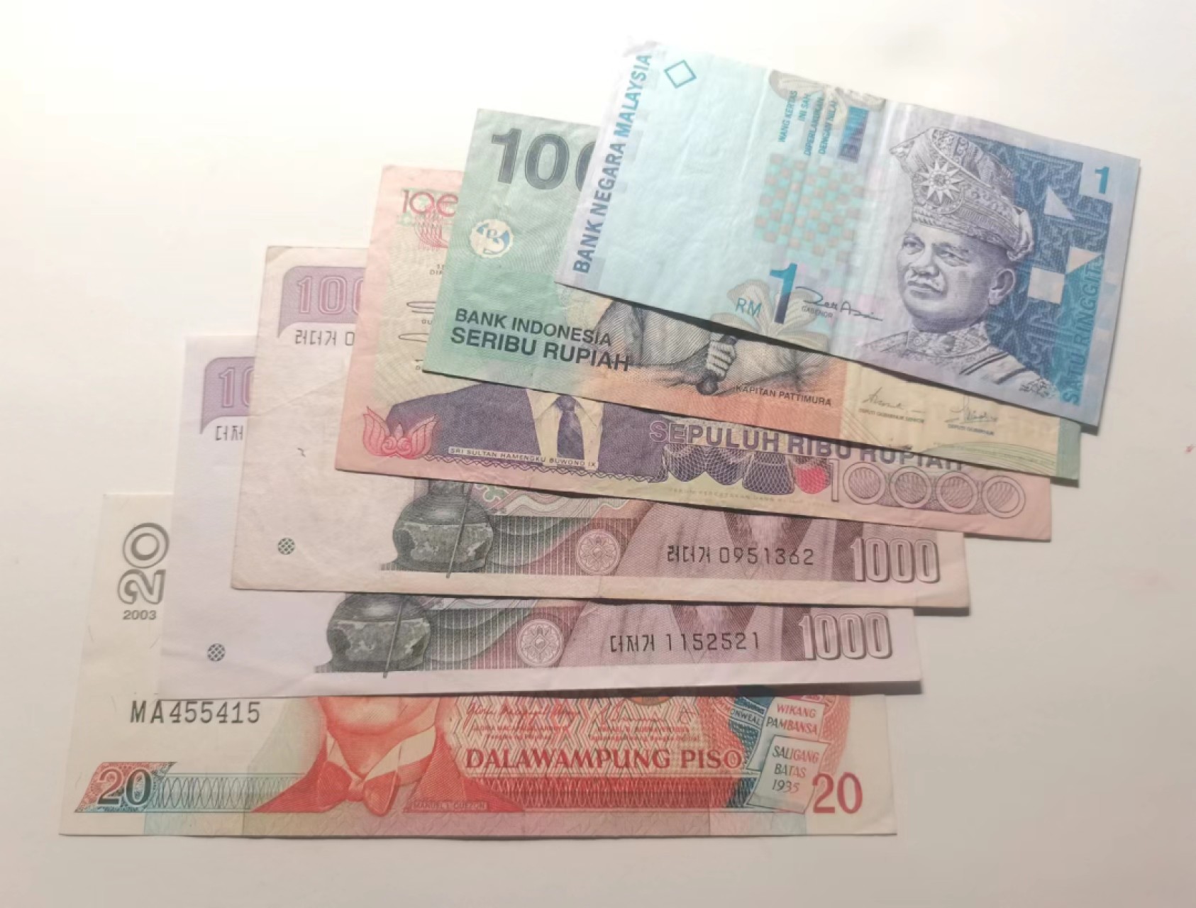 外钞荟萃x民国风云专场 非全新纸币6张