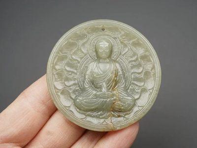 ｜冷门出品｜精选专拍·第捌场· - 和田玉苏工精雕佛牌挂件