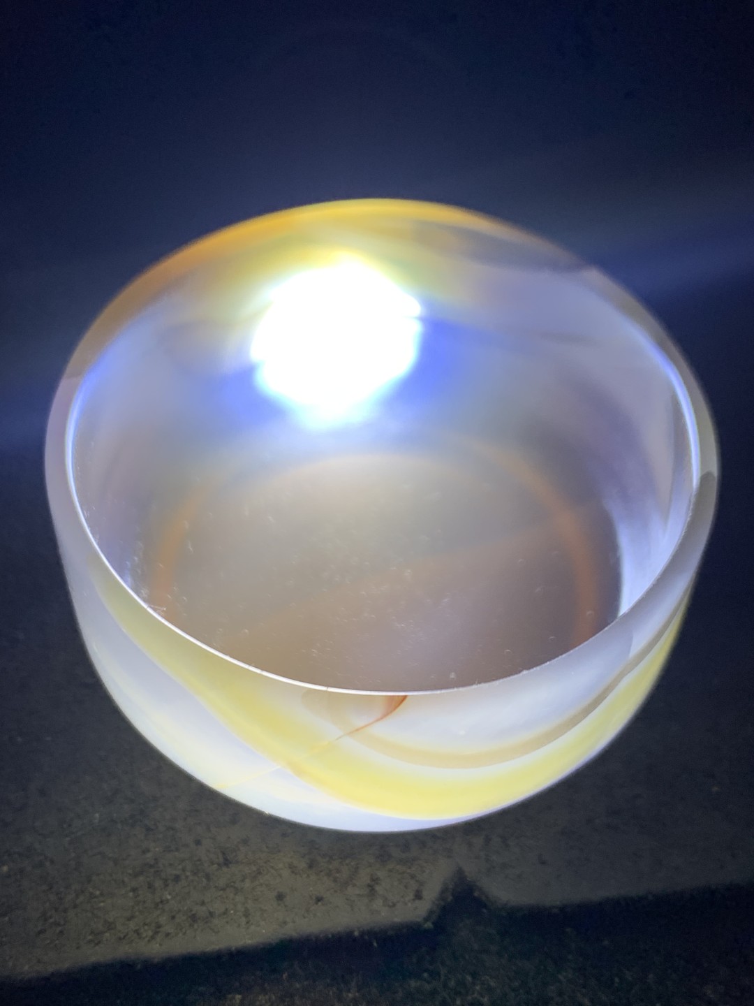 精美高玉化巴西玛瑙小碗一个， 精美高玉化巴西玛瑙小碗一个，