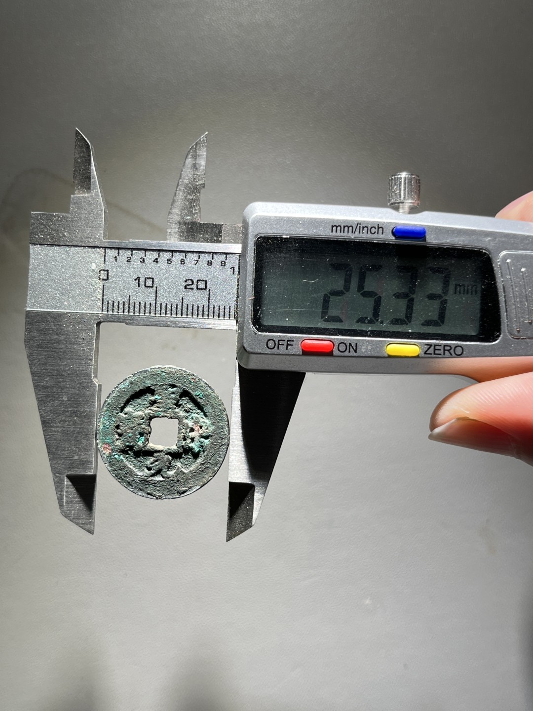 全场0元起拍，第100期，【博古收藏】古钱币拍卖专场 圣宋元宝阔缘大字25.34mm