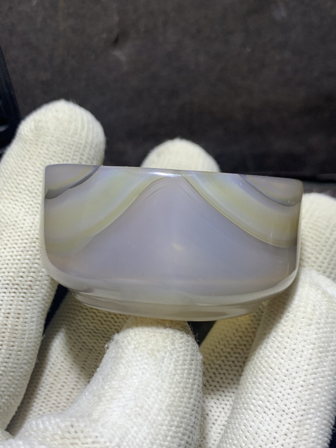 精美高玉化巴西玛瑙小碗一个， 精美高玉化巴西玛瑙小碗一个，