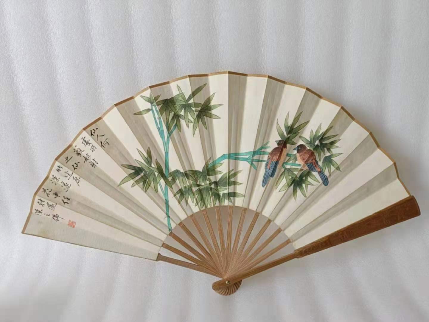 清代名人扇子