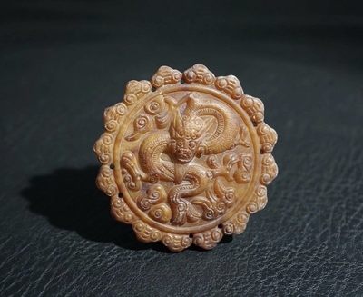 ｜冷门出品｜精选专拍·第玖场· - 明清工老和田玉螭龙把件