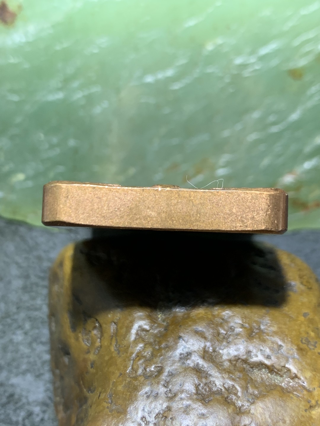 精美紫铜圣母玛利亚牌子一个， 精美紫铜圣母玛利亚牌子一个，