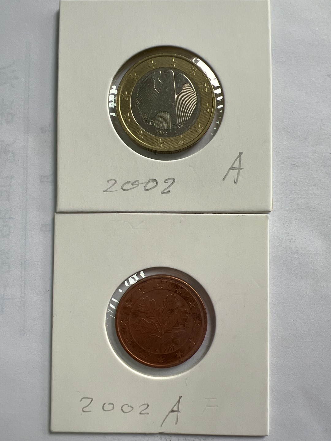 泡泡堂微拍第一百〇二幕硬币捡漏可累计专场👿👿，累计满二十元包邮，接受代拍业务 德国欧分两枚