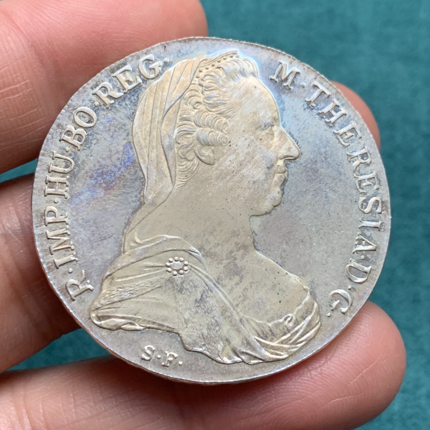 《竞宝斋》第146场-周日，周一 2场 (全场包邮) 奥地利1780年 后铸 精制大奶妈1泰勒 非常漂亮