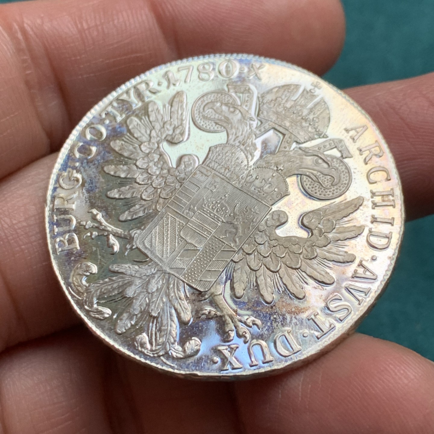 《竞宝斋》第146场-周日，周一 2场 (全场包邮) 奥地利1780年 后铸 精制大奶妈1泰勒 非常漂亮