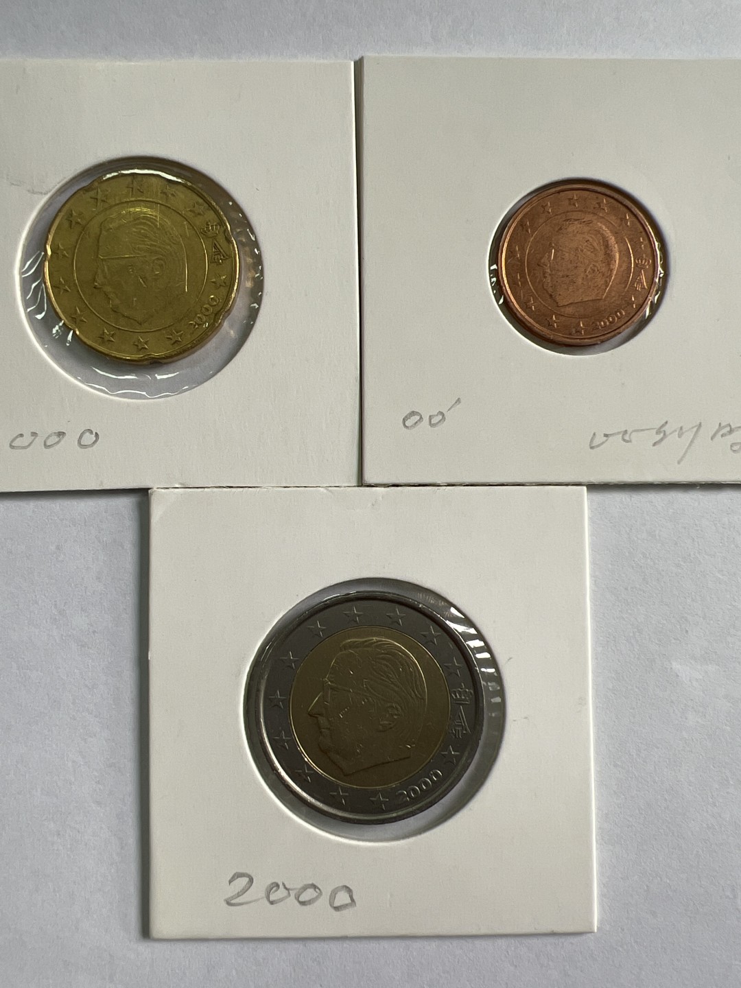 泡泡堂微拍第一百〇三幕硬币捡漏可累计专场👿👿，累计满二十元包邮，接受代拍业务 比利时欧分三枚