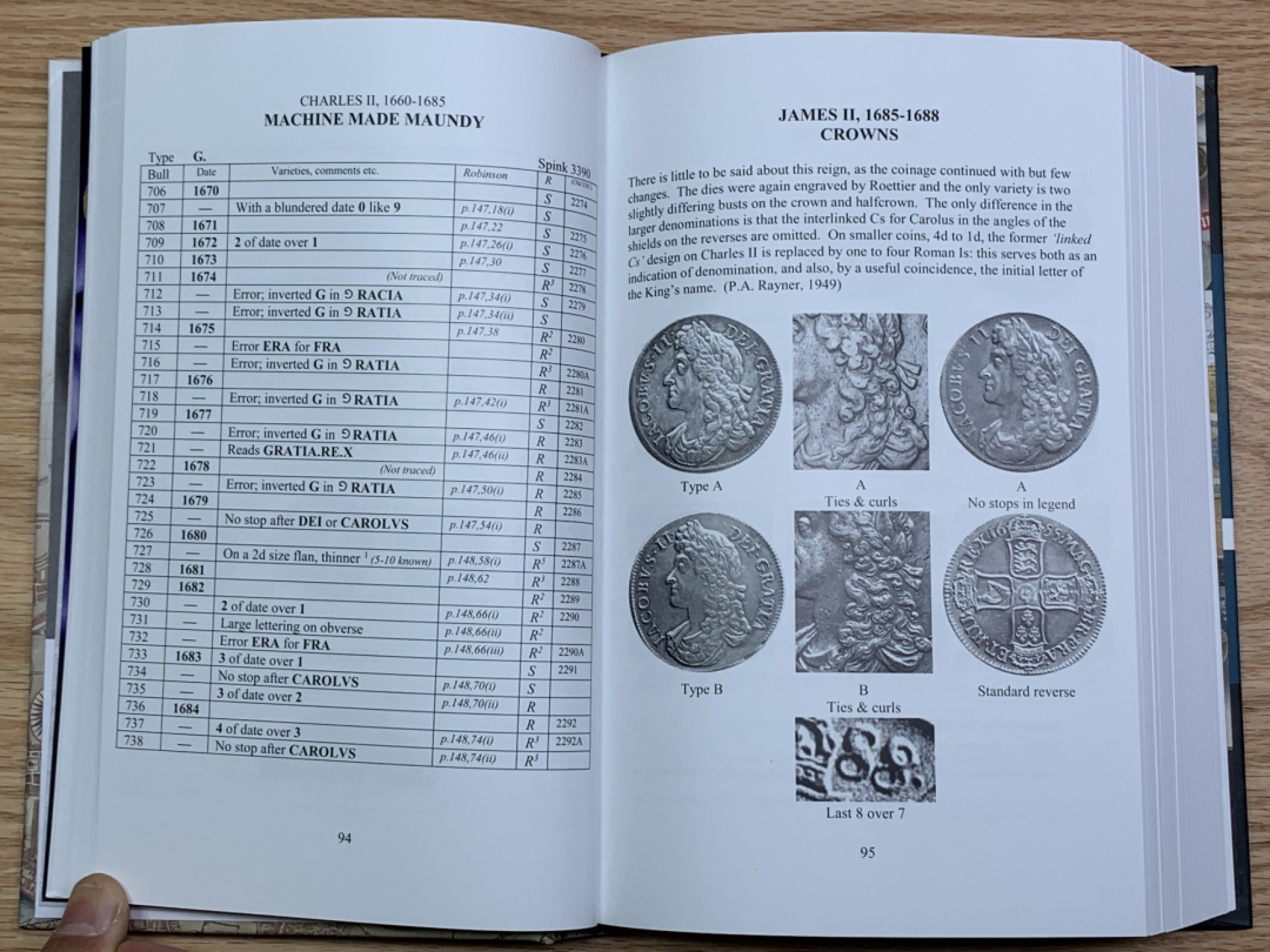 《竞宝斋》第146场-周日，周一 2场 (全场包邮) 2020版精装完美品 英国 ESC 银币目录 1649年以来英国银币大全 英系必备，版别详尽，P与N用的ESC编号即来自于该目录 厚达598页
