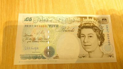 【世界钱币收藏】精选微拍第57期暨2023年第四期 裸钞专场 - 1997年香港回归纪念5英镑 全新绝品尾66 裸钞