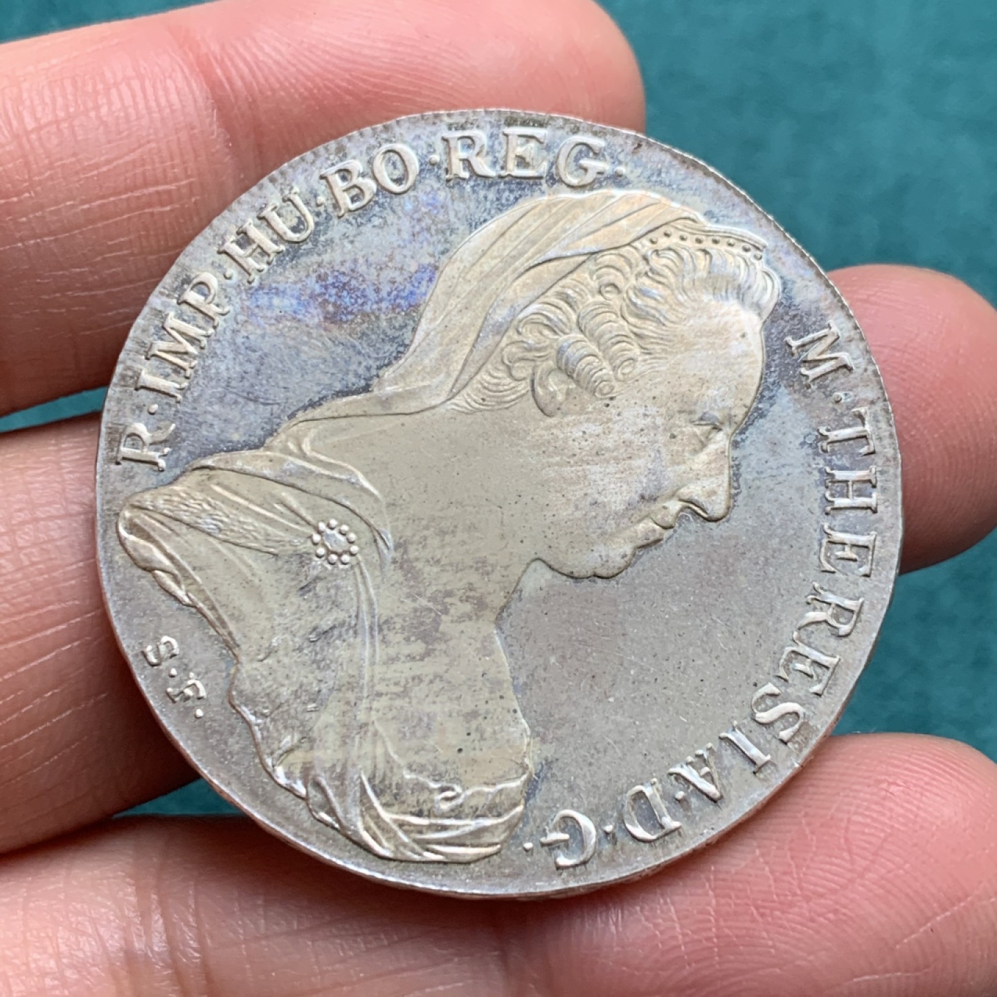 《竞宝斋》第146场-周日，周一 2场 (全场包邮) 奥地利1780年 后铸 精制大奶妈1泰勒 非常漂亮