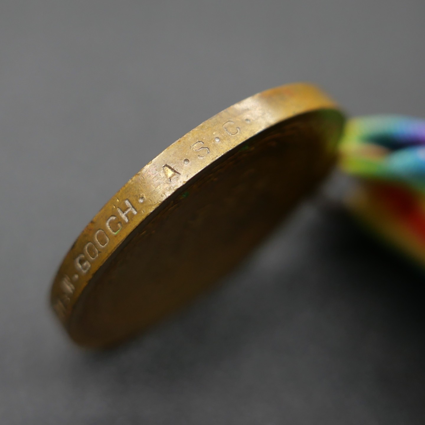 勋章奖章交易所3月25日拍卖 英国一战胜利奖章，授予GOOCH