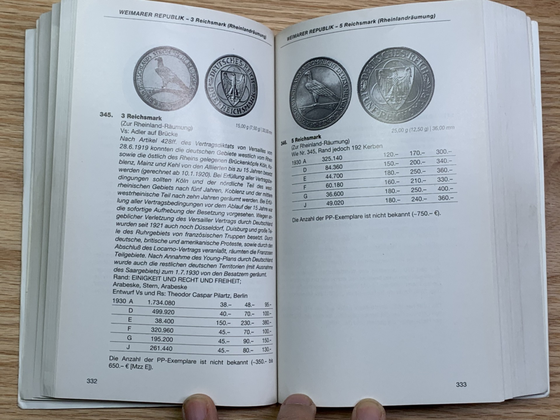 《竞宝斋》第146场-周日，周一 2场 (全场包邮) 德国耶格尔目录1871年--至今，经典目录 960页 包含第三帝国、东德等热门币种详细版别介绍