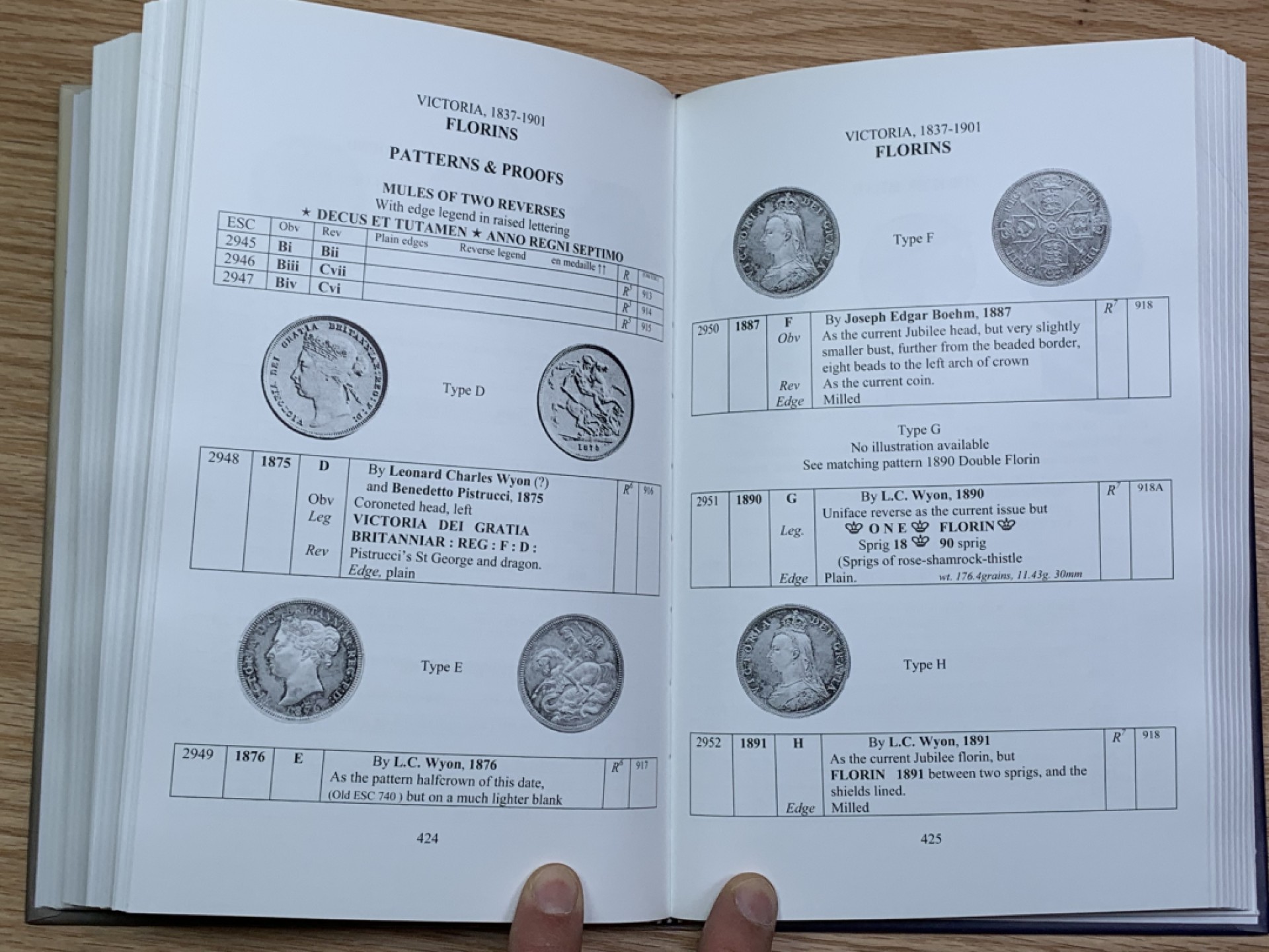 《竞宝斋》第146场-周日，周一 2场 (全场包邮) 英国ESC银币目录 1649年以来英国银币大全 英系必备 PCGS/NGC用的ESC编号来自于此目录